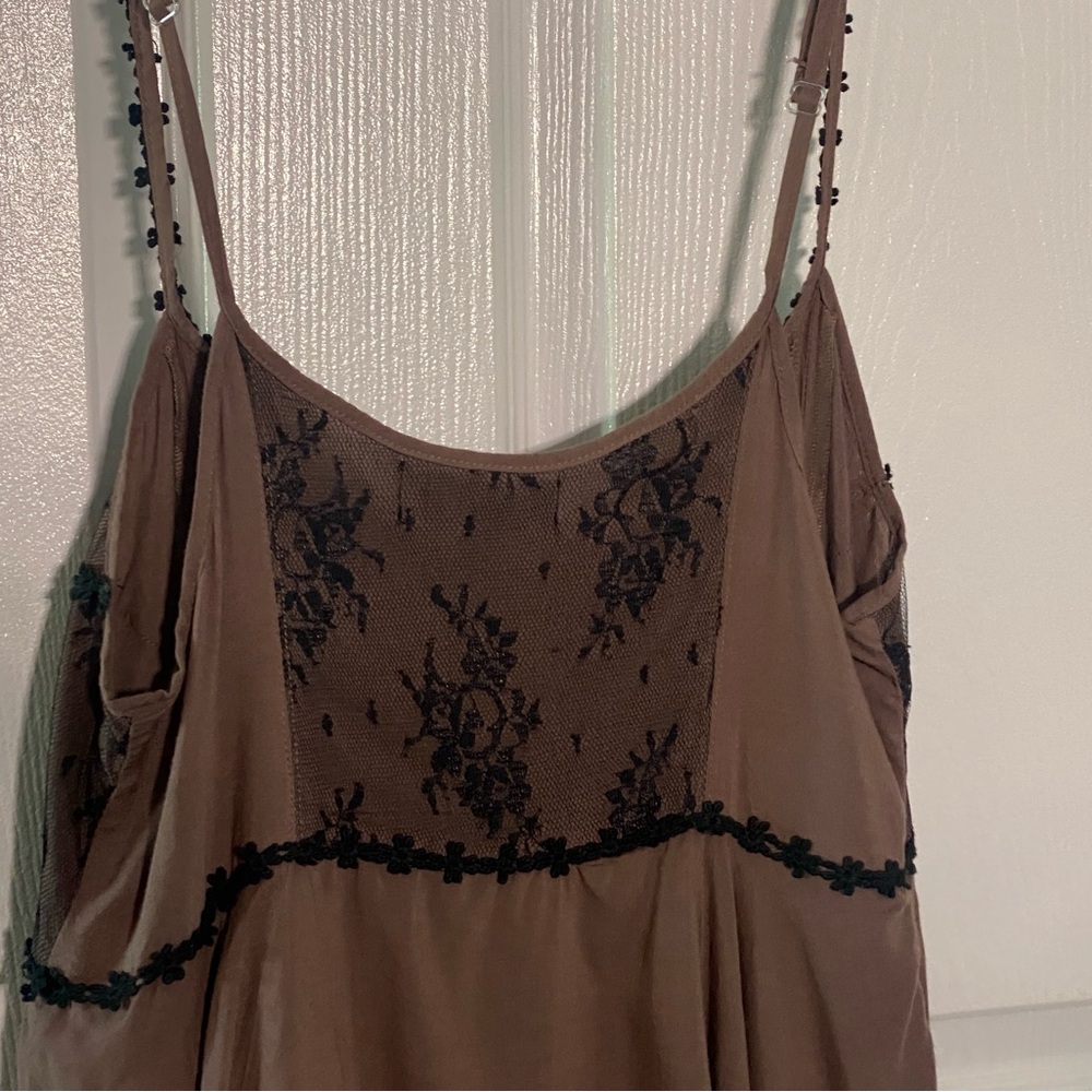 ANGL Brown & Black Tunic Size Medium - Picture 10 of 11